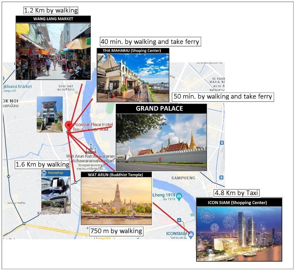 Poonsuk Place Hotel بانكوك المظهر الخارجي الصورة